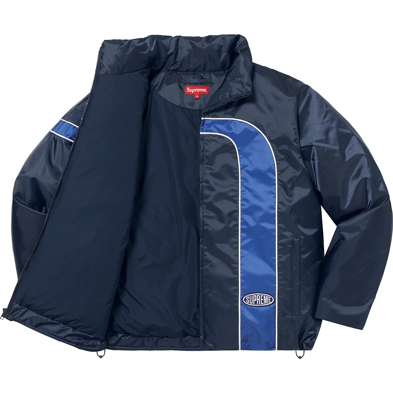 Stripe Puffer Jacket view 15
